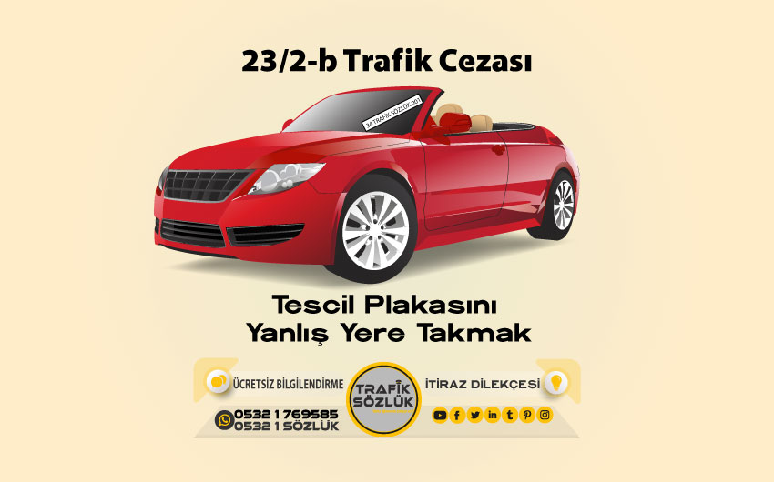 23/2-b Trafik Cezası 2024 – Trafik Sözlük