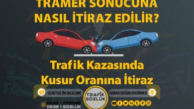 Trafik Kazası Kusur Oranı İtirazı 2024 – Trafik Sözlük